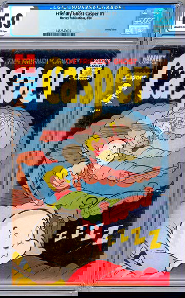 CASPER THE FRIENDLY GHOST #1 CGC 4.0 *PREMIERE ISSUE* INFINITY COVER HARVEY 1958