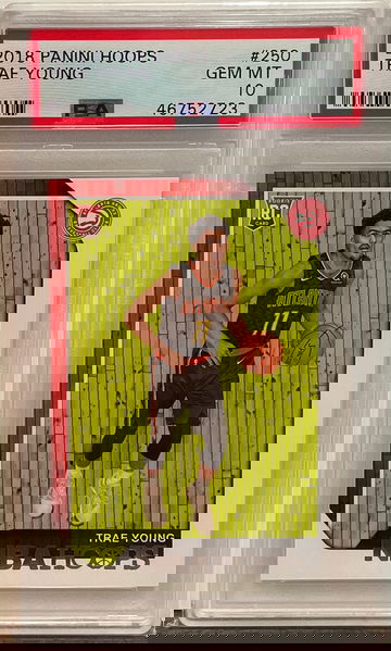 2018 Panini Hoops #250 PSA 10 Trae Young