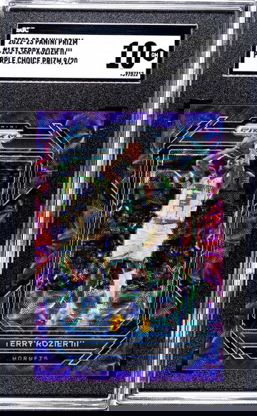 2022 Prizm #153 Terry Rozier III Purple Choice Prizm /20 SGC 10