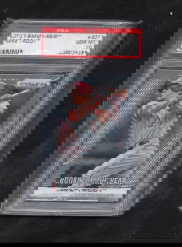 2013 Panini Prizm #301 Mike Trout SP PSA 10 GEM MINT