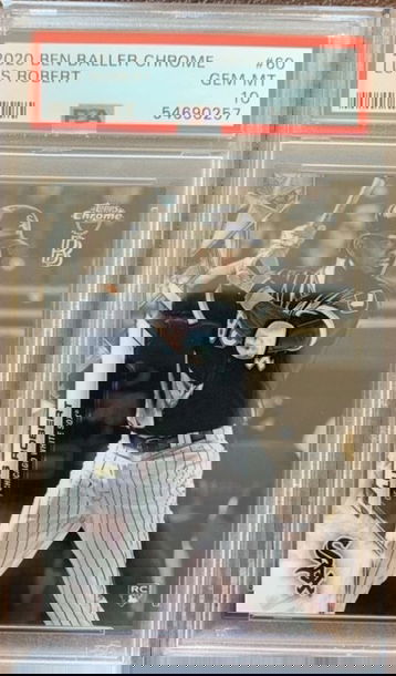 2020 Ben Baller Luis Robert RC PSA 10 Gem Mint