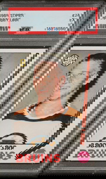 1969 Topps Bobby Orr #24 PSA 5