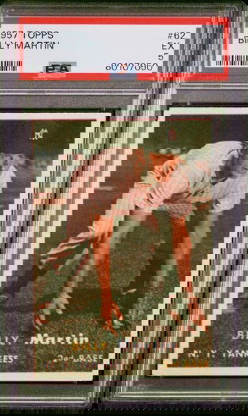 1957 Topps Billy Martin #62 PSA 5 [BL-1.13]