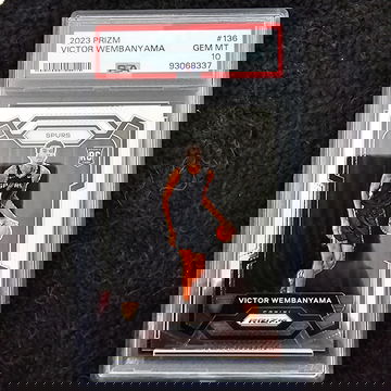 Victor Wembanyama 2023 Prizm #136 PSA 10