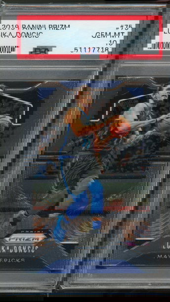2019 Prizm Luka Doncic PSA 10 