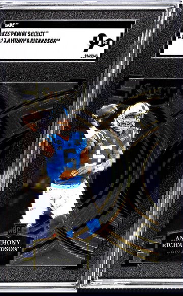 2023 Panini Select #117 Anthony Richardson SGC 9