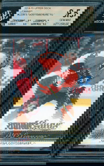 2014-15 Upper Deck Canvas #C239 Shayne Gostisbehere BGS 9.5 Gem-Mint