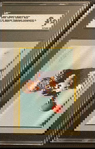 2006 Topps Turkey Red Tom Brady TDF