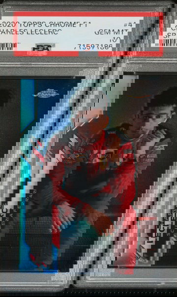 2020 Topps Chrome F1 Charles LeClerc Image Variation IV SP Formula 1 #4