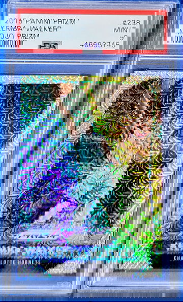 2015 Panini Prizm Kemba Walker MOJO Prizm #238 11/25 PSA 9