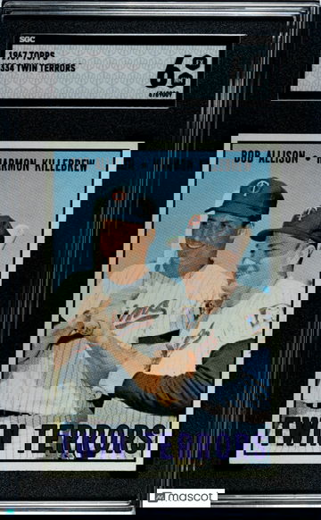 1967 Topps Twin Terrors #334 SGC 6