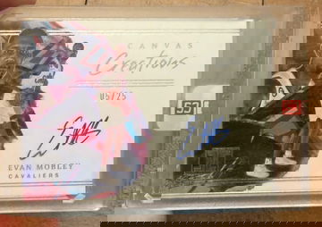2022 Panini Impeccable Evan Mobley Canvas Creations Auto /25