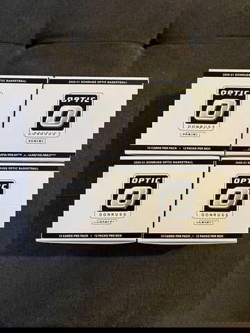 (4) Donruss Optic Cello Box Basketball