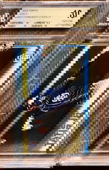 2019 Topps Series 2 Fernando Tatis Jr Gold Rookie RC #/2018 BGS 10 Pristine