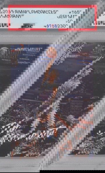 2019 Panini Chronicles Ja Morant PSA 10