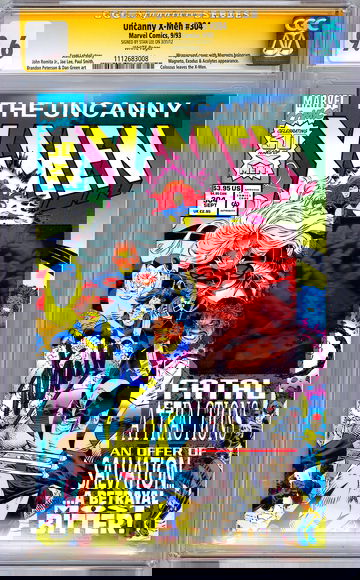 X-MEN #304 CGC-SS 9.6 SIGNED BY CREATOR STAN LEE JOHN ROMITA JR CVR & ART 1993