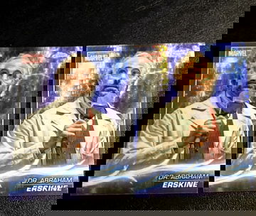 2025 Topps Marvel Chrome Studios  Dr. Abraham Erskine  Pulsar Refractor & Base 