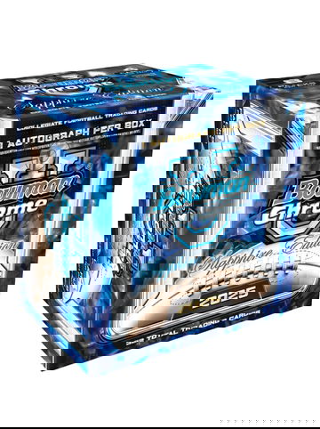 2025 Topps Bowman University Chrome Football Sapphire Edition Hobby Box PRESALE