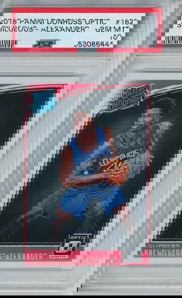 2018 Shai Gilgeous-Alexander Optic PSA 10 Gem-Mint