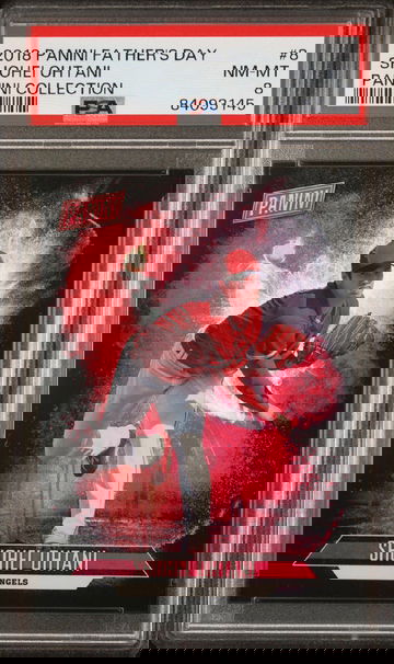 2018 Panini Father's Day Shohei Ohtani #8 Panini Collection /399 🔥 PSA 8