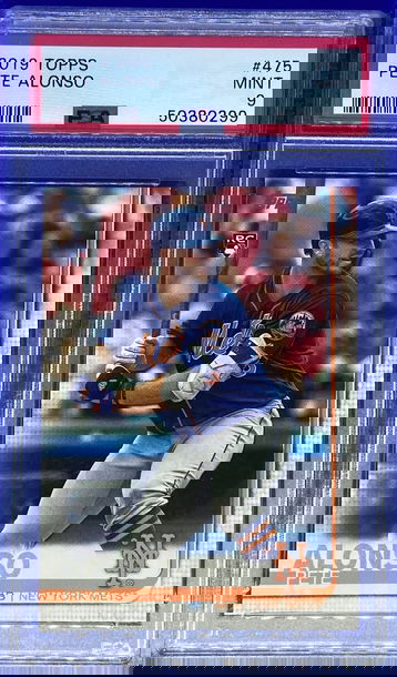 2019 Topps Pete Alonso PSA 9 Mint