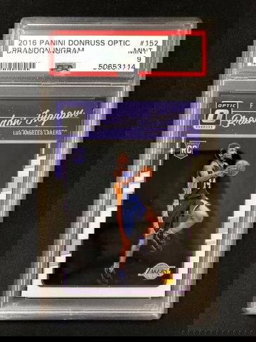 2016 Panini Donruss Optic - Brandon Ingram - Rated Rookie Base PSA 9 Mint