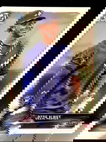 2018 Bowman Chrome  Ozzie Albies  RC Rookie  Photo Image Variation SP  Braves