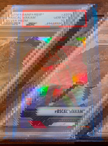 Pascal siakam prizm silver rookie Psa 10