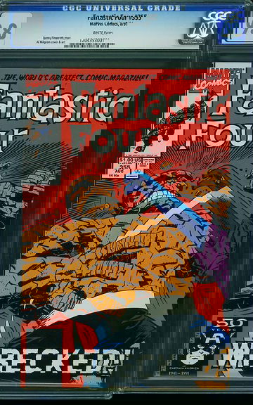 FANTASTIC FOUR #355, CGC 9.8 NM/MT