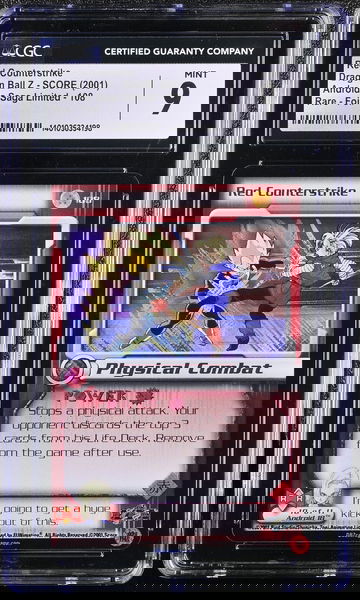 RED COUNTERSTRIKE ANDROIDS SAGA LIMITED FOIL #108 RARE CGC 9 TCG.A3.32