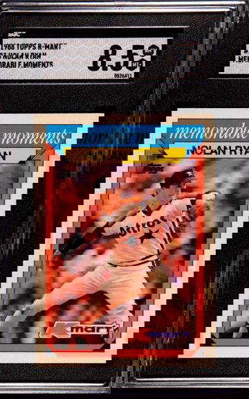 1988 Topps K-Mart #23 Nolan Ryan SGC 8.5 NM-MT+