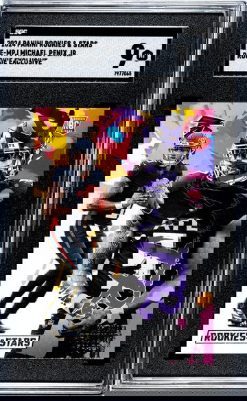 2024 Panini Rookies & Stars #RE-MPJ Michael Penix Jr. Rookie Exclusive SGC 9