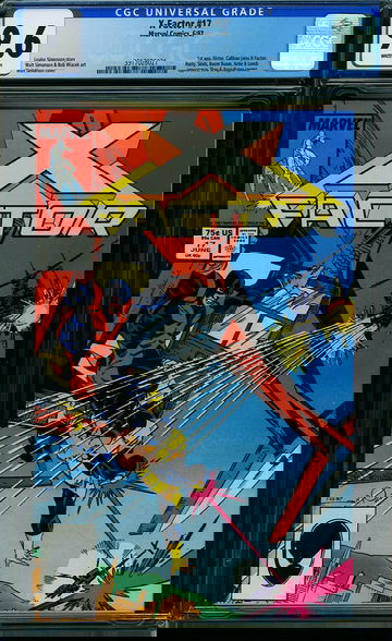 X-FACTOR #17, CGC 9.6 NM+