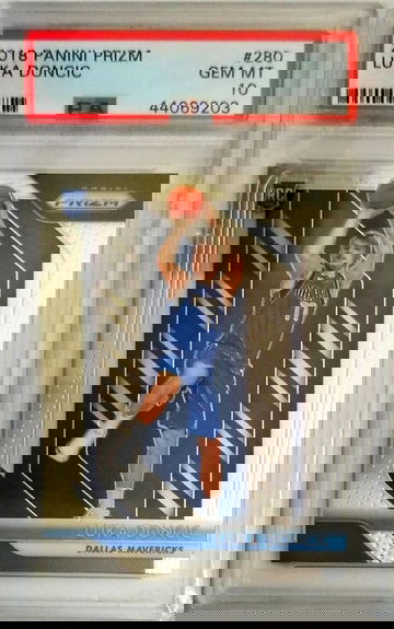 Luka Doncic Prizm PSA 10 