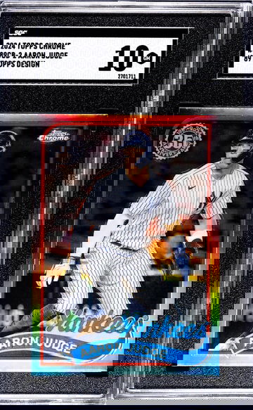 2024 Topps Chrome #89CB-2 Aaron Judge '89 Des. SGC 10