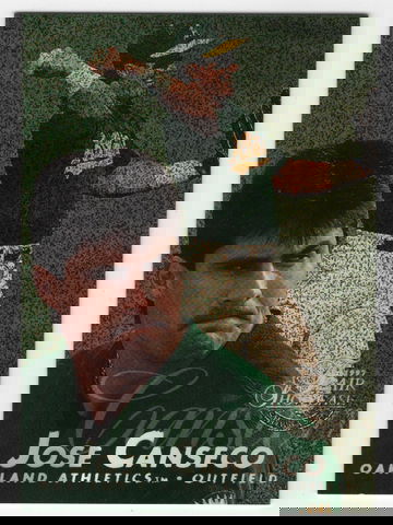 1997 FLAIR SHOWCASE ROW 0 JOSE CANSECO # 109