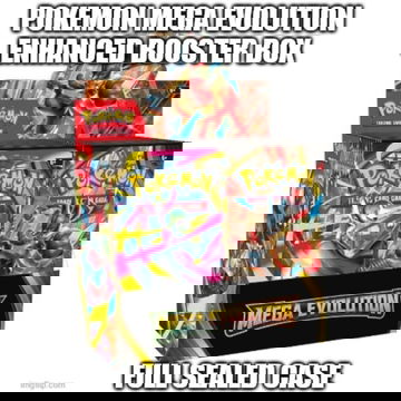 Pokemon Mega Evolution Enhanced Booster 6-Box Sealed Case