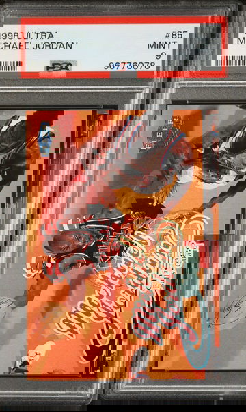 1998 Fleer Ultra Michael Jordan PSA 9 Bulls GOAT #85