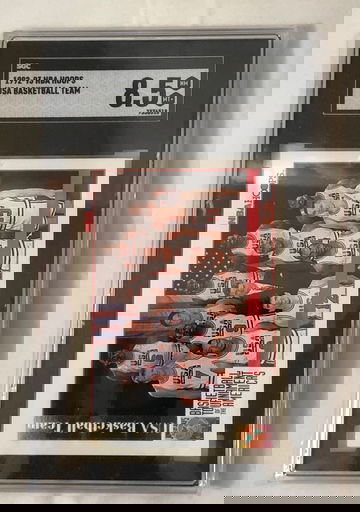 1092-93 NBA HOOPS (USA) BASKETBALL TEAM  NM-MT 8.5