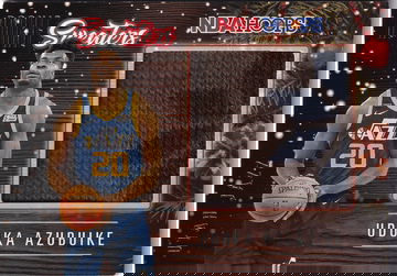 2020-21 NBA Hoops Udoka Azubuike #RSW-UDO Rookie Sweaters