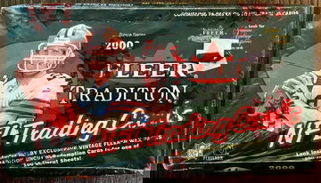 No Reserve ~ 2000 Fleer Tradition Hobby Football Box Factory Sealed ~ Look for Tom Brady RC Auto