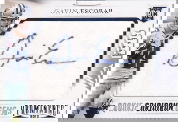 2013 Prominence Gavin Escobar #135 RC Auto 036/225