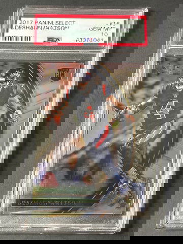 2017 Select Deshaun Watson #16 PSA 10 (case scratches)