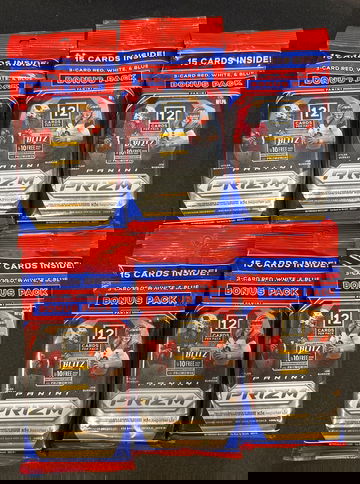 2020 Prizm Football Cello Packs Qty-6