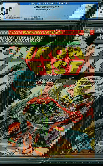 MARVEL PREMIERE #17, CGC 9.0 VFNM