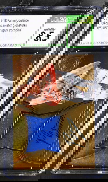 2017 KRISTAPS PORZINGIS OPULENCE AUTO SWATCH 