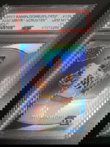 2017 optic holo silver juju Smith-Schuster #176 RC PSA 10 