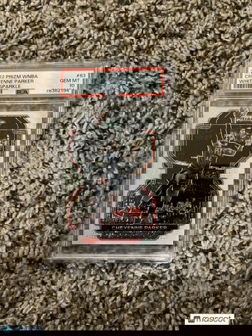 Cheyenne Parker White Sparkle Psa 10, WNBA 22