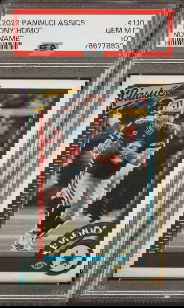 TONY ROMO #/10 NO NAME CLASSICS 110