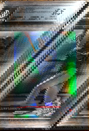 2017 Bowman Chrome Draft Refractor Vladimir Guerrero Jr BGS 8.5